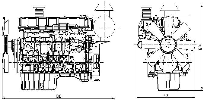 上柴發(fā)電機(jī)SC12E460D2技術(shù)參數(shù)