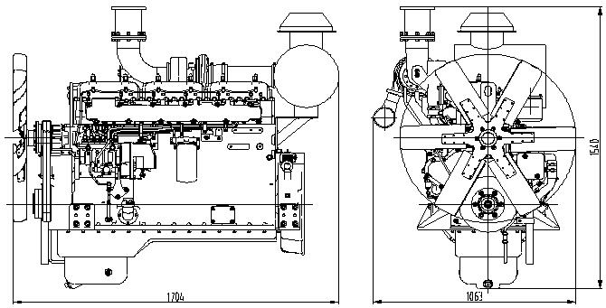 上柴發(fā)電機SC15G500D2技術(shù)參數(shù)