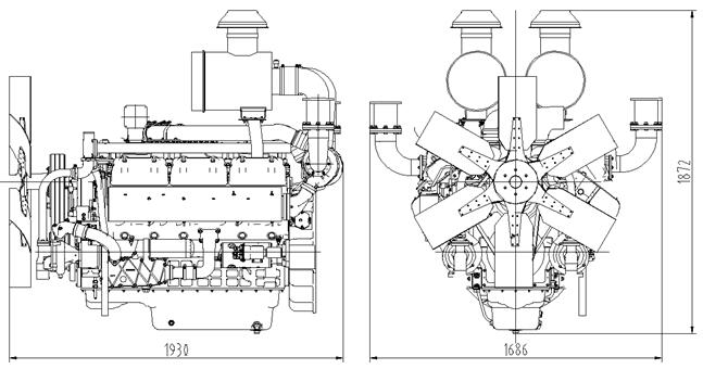 上柴發(fā)電機SC27G830D2技術(shù)參數(shù)