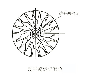 動平衡標(biāo)記部位